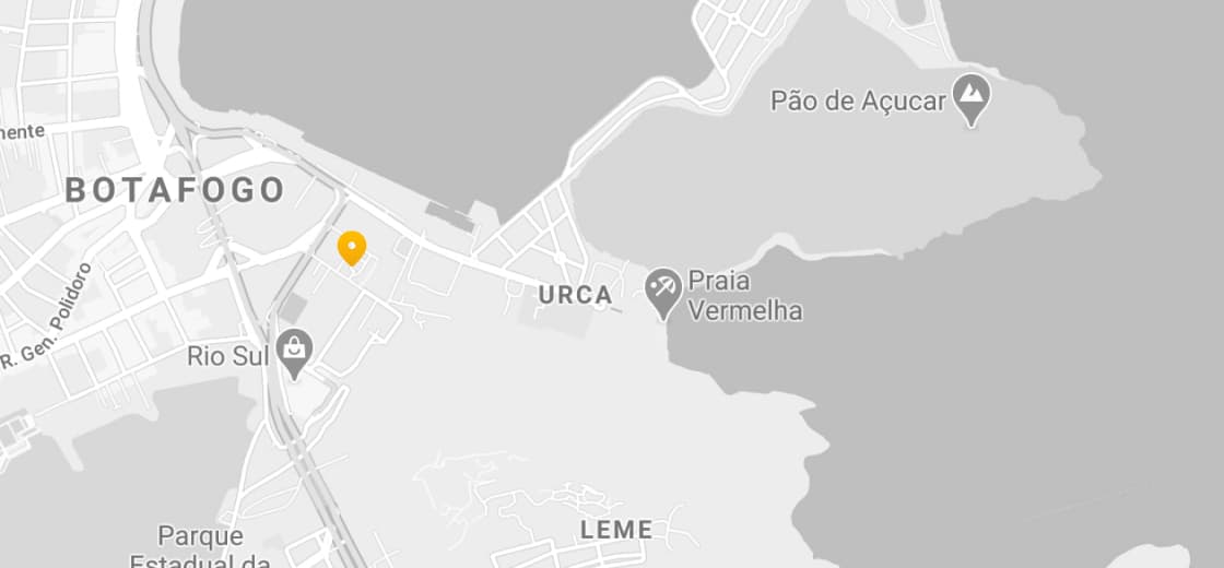 mapa marcando o endereço em rua ali perto, 25, rio de janeiro - RJ